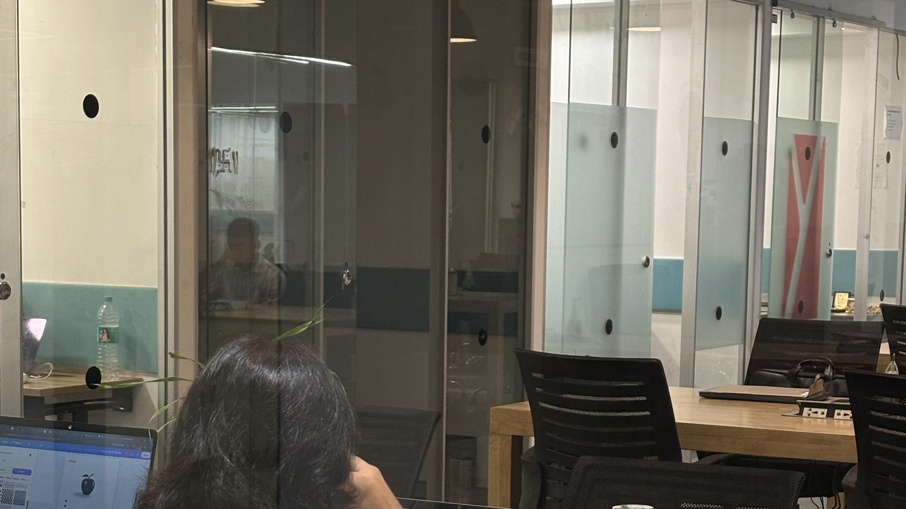 The BirdMatrix team working in Gurugram